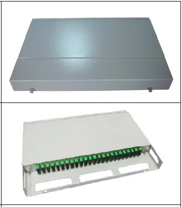 Dustproof Cover Style Optic Distribution Frame, P/N:FOD-DCR-F24S(Fixed Type) Dustproof Cover Style Optic Distribution Frame, P/N:FOD-DCR-F24S(Fixed Type)